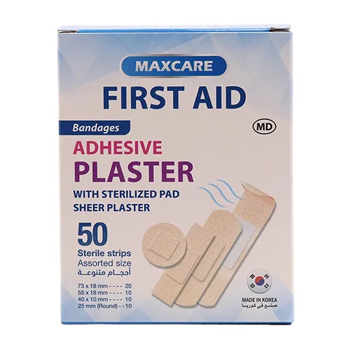 Max Care Assorted Bandages 50 Pcs
