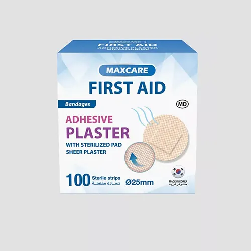 Max Care Round Bandages 100 Pcs
