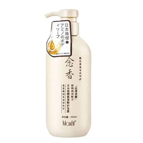 Max Fit Japanese Sakura Conditioner for Hair Growth and Hair Fall Control, 300 ml