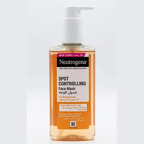 Neutrogena 2% Salicylic Acid Purifying Face Wash for Skin Cleansing, 200 ml