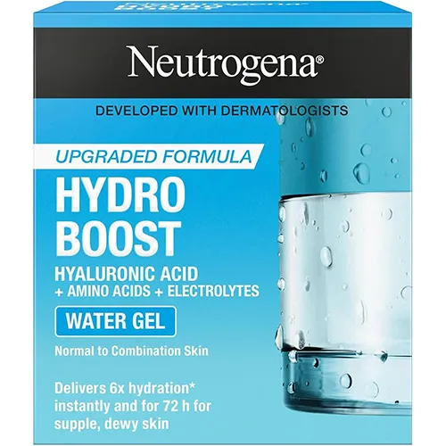 Neutrogena Hydro Boost Water Gel Moisturizer for Normal to Combination Skin, 50 ml