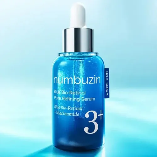 Numbuzin No. 3 Blue Bio-Retinol Pore Refining Serum, 30ml