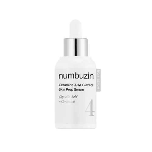 Numbuzin No.4 Ceramide AHA Glazing Serum for Glass Skin, 30ml