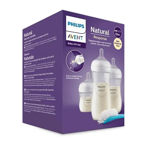 Philips Avent Natural Newborn Starter Kit, 0m+, 4 Pieces