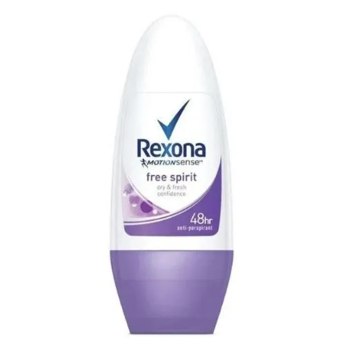 Rexona Roll-On Deodorant, Free Spirit for Women, 50 ml