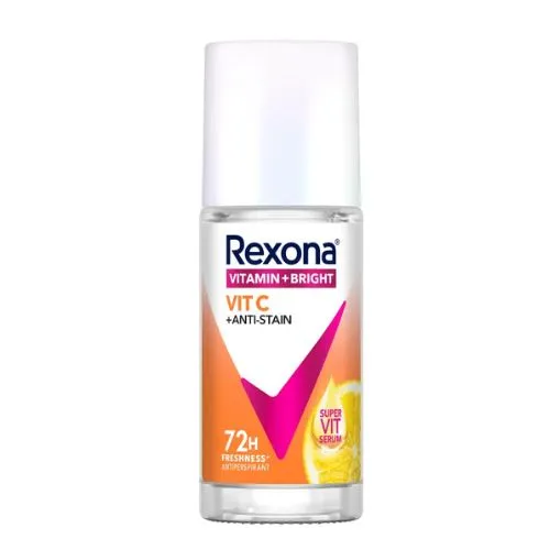 Rexona Roll-On Deodorant, Vitamin C Brightening for Women, 45 ml