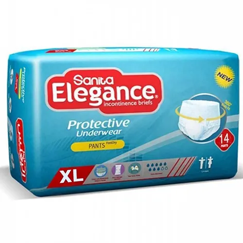 Sanita Elegance Adult Diaper protective Underwear , X Large, 14 pcs