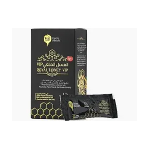 VIP Royal Honey from Reeq Alnahl, 12 sachets, 180g