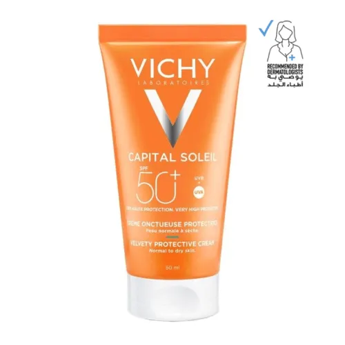 Vichy Ideal Soleil Sunscreen SPF 50+ for Normal to Dry Skin, 50 ml