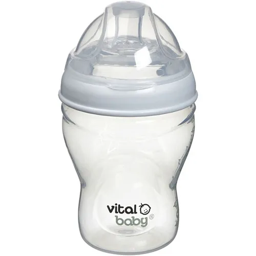 Vital Baby Nourish Breast-Like Feeding Bottle, 240 ml