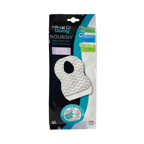 Vital Baby Nourish Disposable Bibs, 20 Pieces