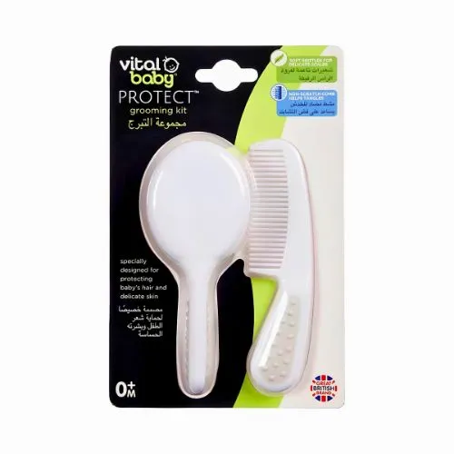 Vital Baby Protect Baby Haircare and Grooming Set, 2 Pieces