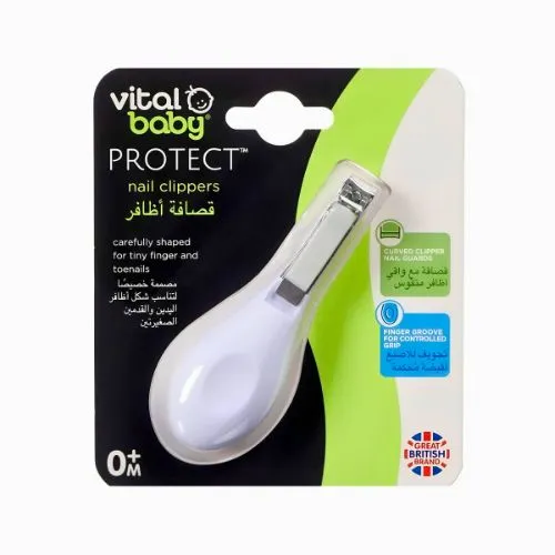 Vital Baby Protect Baby Nail Clippers, 0 Months+, 1 Piece