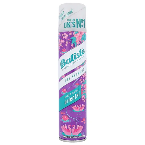 Batiste Dry Shampoo Spray for Hair Oriental with Hints of Fruit & Flowers, 200 ml