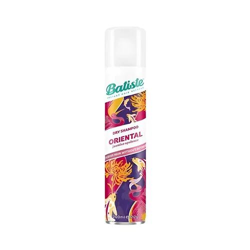 Batiste Dry Shampoo Spray for Hair with Oriental Jasmine Scent, 200 ml