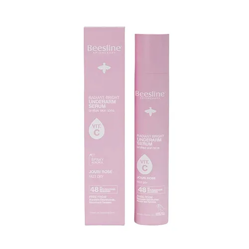 Beesline Damask Rose Whitening Underarm Deodorant Spray Serum, 150ml