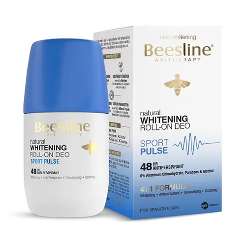 Beesline Sport Pulse Whitening Roll-On Deodorant, 50ml
