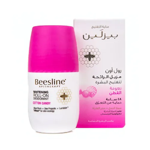 Beesline Whitening Roll-On Deodorant Cotton Candy, 50ml
