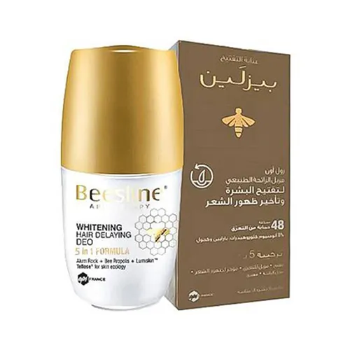 Beesline Whitening Roll-On Hair Delaying Deodorant, 50ml
