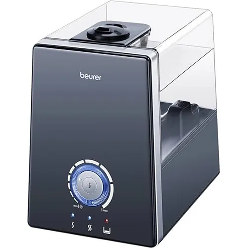 Beurer Dual Action Air Humidifier, 6 Litre, 280 Watt, Black, LB 88 BLK