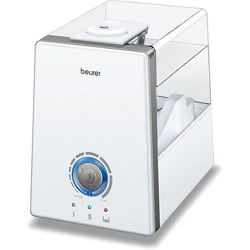 Beurer Dual Action Air Humidifier, 6 Litre, 280 Watt, White, LB 88 WHT