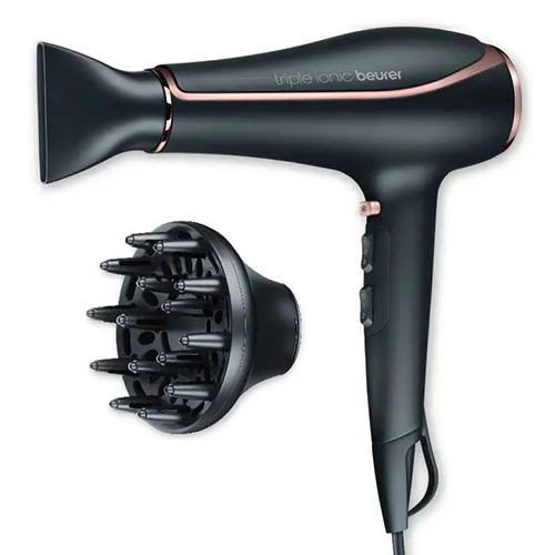 Beurer Fast Drying Hair Dryer with Triple Ionic Function, HC 80