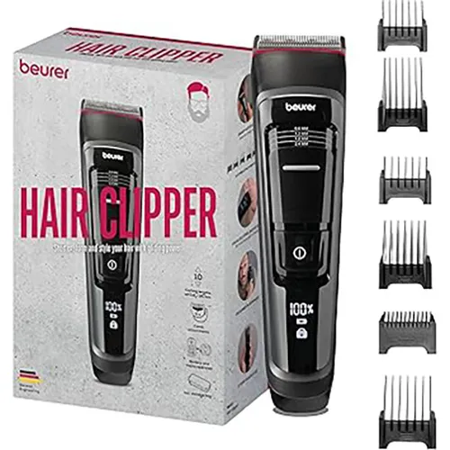 Beurer Men's Battery-Operated Hair Clipper, MN 5X - Image 3