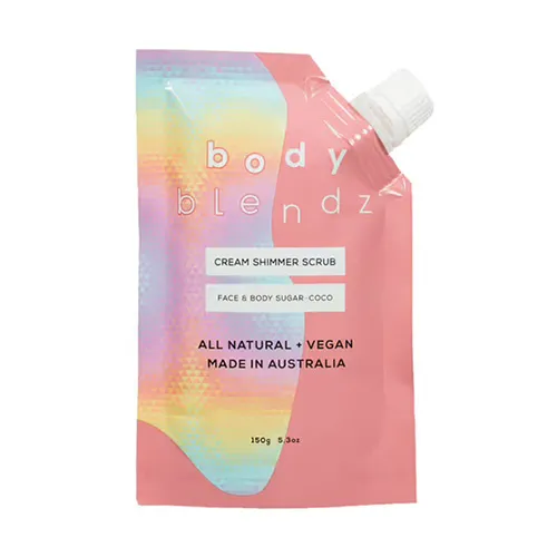 Body Blendz Cocoa Sugar Cream Face & Body Scrub, 150g
