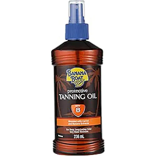 Body Tanning Oil Spray SPF 8 from Banana Boat, 236ml