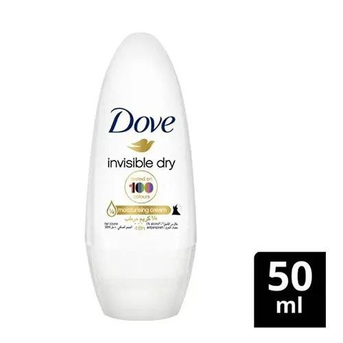 DOVE Deodorant Roll Invisible Dry For Women , 50 ml