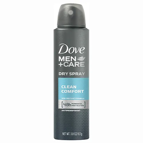 DOVE Deodorant Spray  Clean Comfort For Men , 150 ml