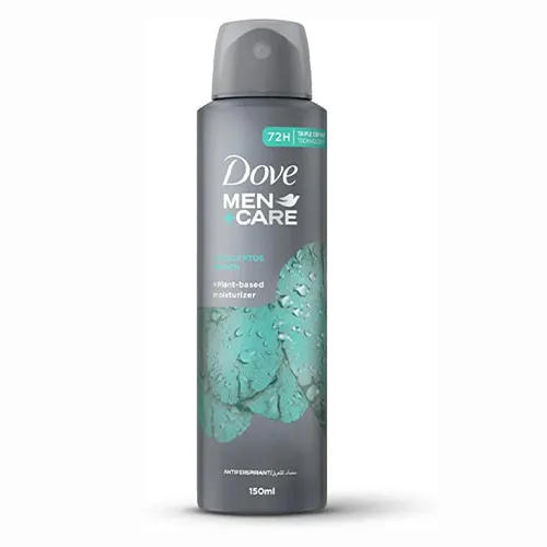 DOVE Deodorant Spray Euacalyptus & Birch For Men , 150 ml