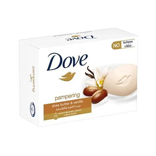 Dove Soap SHEA BUTTER & VANILIA MOISTURIZING CREAM For Women , 125 gm