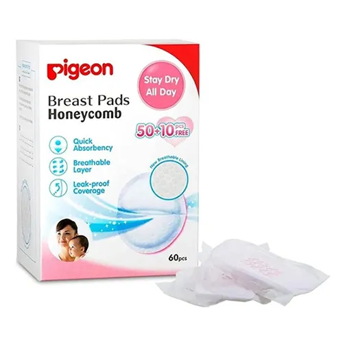 Leak-Proof Breast Pads by Pigeon, 60 pc