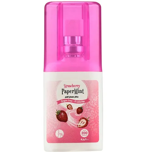 Mouth Freshener Spray Strawberry Flavor from Peppermint, 20 ml