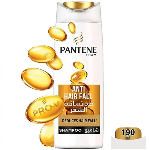 PANTENE Shampoo ANTI HAIR FALL For Unisex , 190 ml