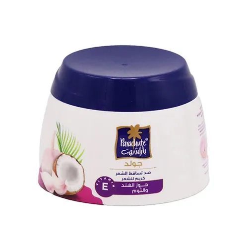 Parachute Gold Hair Cream Anti-Hair Fall with Coconut Oil and Garlic,140 ml