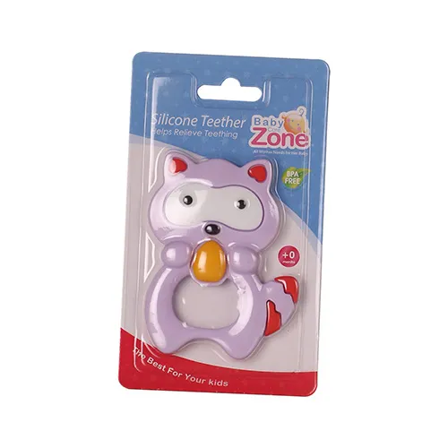 Silicone Teether for Newborns - Baby Zone, 0+ Months 1 Pc