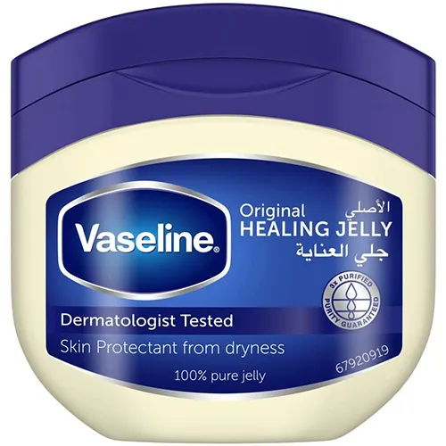 Vaseline Pure Petroleum Jelly Original Skin Protectant for Dry Skin, 250 ml
