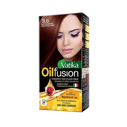 Vatika Oil Fusion Hair Color, Dark Brown 3.0