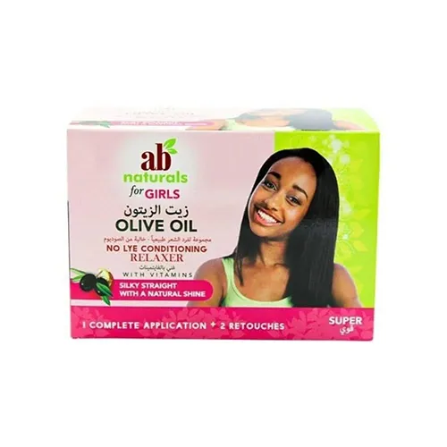 AB Naturals Normal Hair Straightening  Set Super with Olive Oil For Kids