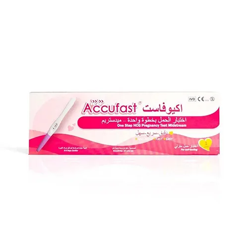 Accufast Home Pregnancy Test Midstream Device M30 A, 1pc
