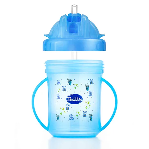 Baby Straw Cup, Blue from Bubbles