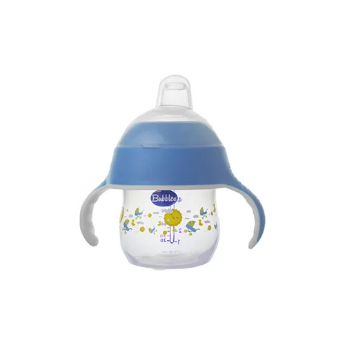 Baby Training Cup with Handle, Blue from Bubbles 150 ml