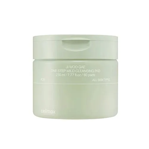 Celimax One Step Facial Cleansing Pads for Makeup Removal & Purifying, 60 Pads