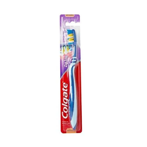 Colgate Toothbrush Curved Flexible Soft Zigzag