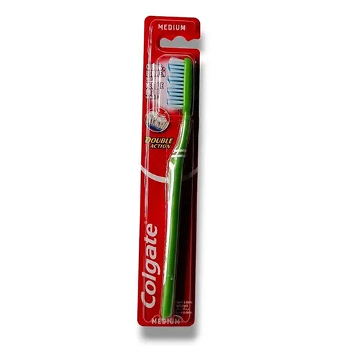 Colgate Toothbrush Double Action with Medium Soft Bristles