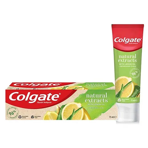 Colgate Toothpaste Natural Extracts Lemon , 75 ml