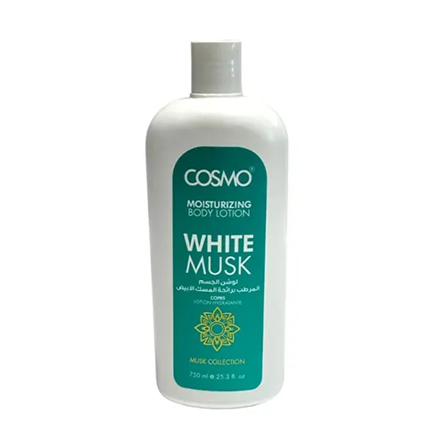 Cosmo Body Lotion with White Musk Scent For Women , 750 ml