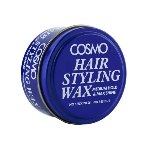 Cosmo Hair Styling Wax Medium Hold and High Shine For Men , 100 gm